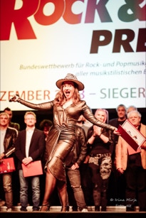 Melissa Kross Event Host 41. Deutscher Rock Pop Preis 2023 Siegen Moderatorin